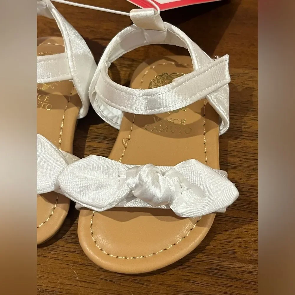 Vince Camuto Girl Infant Sandal White Size 2